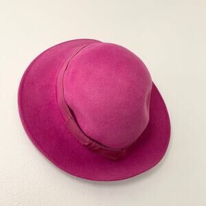 Doeskin Vintage Wool Felt Pink Hat